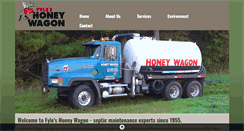 Desktop Screenshot of honeywagonllc.com