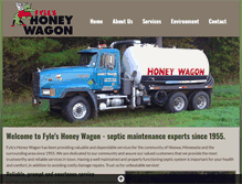 Tablet Screenshot of honeywagonllc.com
